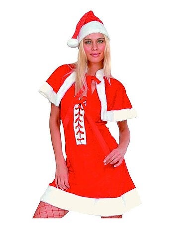 RIRE ET CONFETTI - Costume Mère Noël Luxe