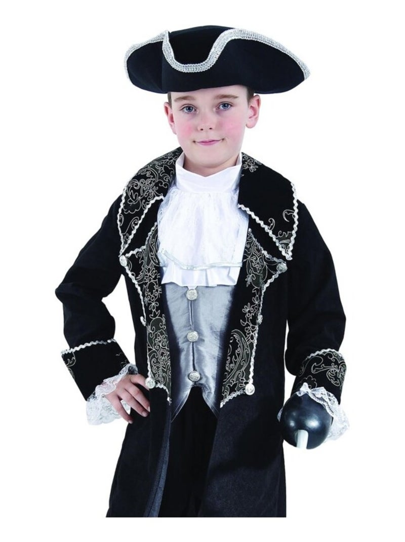 RIRE ET CONFETTI - Déguisement Capitaine Pirate luxe enfant Noir Noir - Kiabi