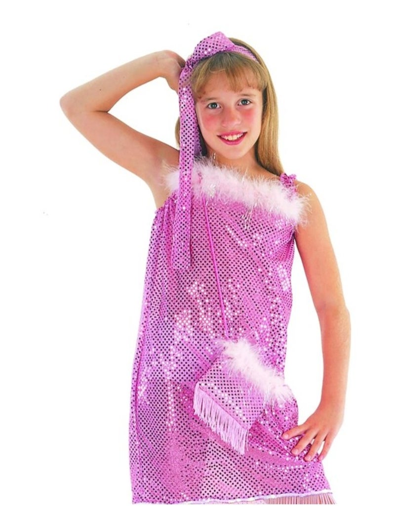 RIRE ET CONFETTI - Déguisement Charleston rose enfant Rose - Kiabi