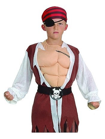 RIRE ET CONFETTI - Déguisement Corsaire musclé luxe enfant