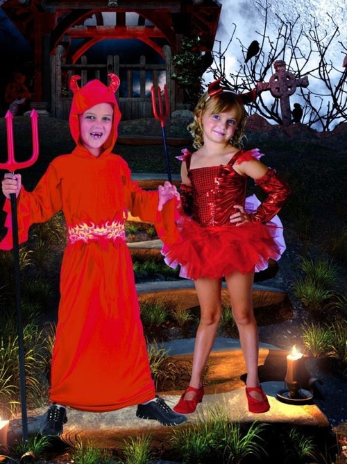 RIRE ET CONFETTI - Déguisement Diable Halloween enfant - Kiabi