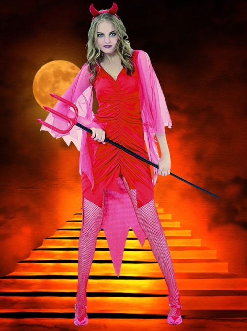 RIRE ET CONFETTI - Déguisement Diablesse Halloween Femme - Kiabi