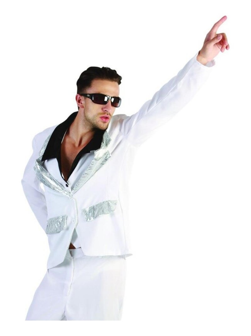 RIRE ET CONFETTI - Déguisement Disco Fever Homme Blanc - Kiabi