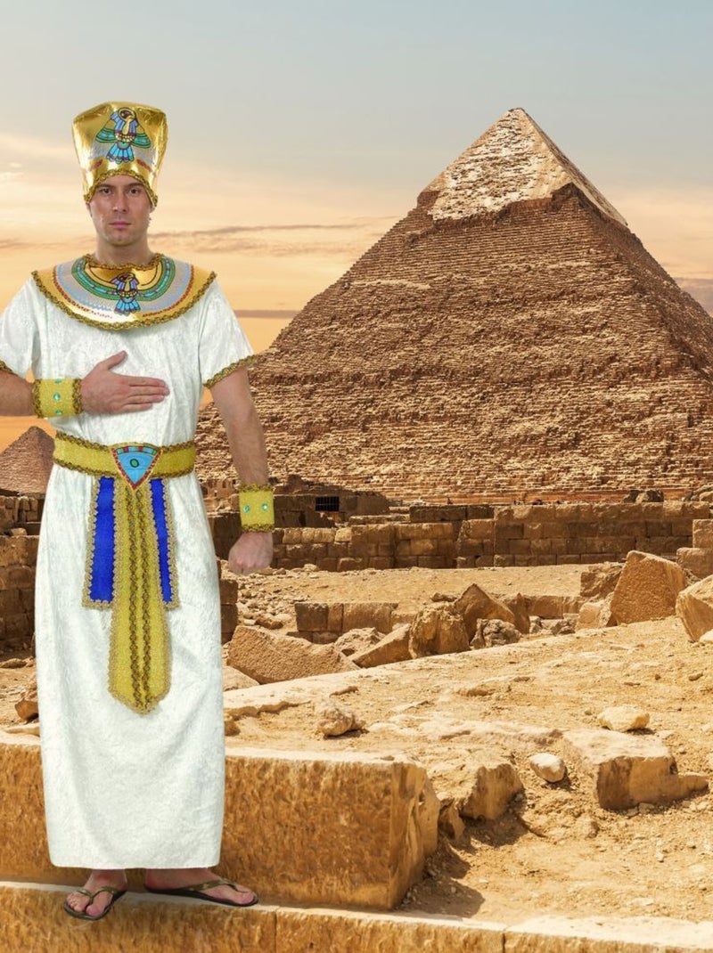 RIRE ET CONFETTI - Déguisement Egyptien Homme Luxe Blanc - Kiabi