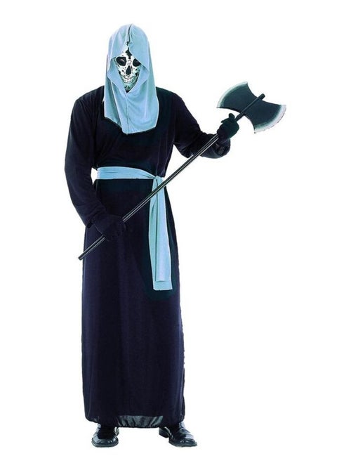 RIRE ET CONFETTI - Déguisement Fantôme démoniaque noir Halloween Homme - Kiabi