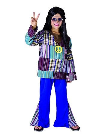 RIRE ET CONFETTI - Déguisement Hippie Cool enfant