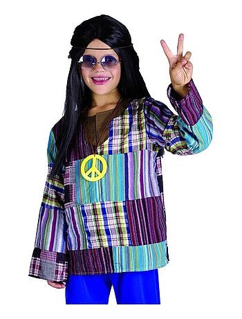 RIRE ET CONFETTI - Déguisement Hippie Cool enfant