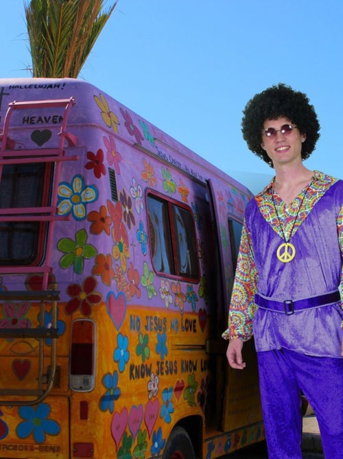 RIRE ET CONFETTI - Déguisement Hippie luxe homme - Kiabi