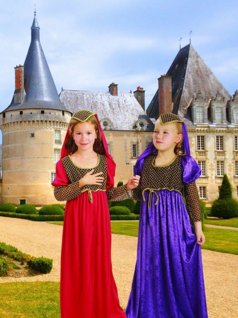 Peignoir Licorne Fille – Lilas Galaxie – Capuche – Déguisement Noël – A2Z 4 Kids®