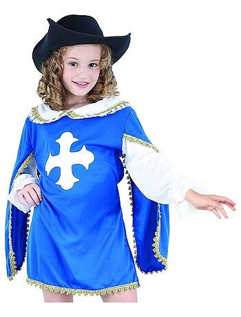 RIRE ET CONFETTI - Déguisement Mousquetaire fille enfant