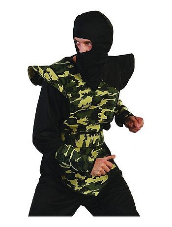 RIRE ET CONFETTI - Déguisement Ninja camouflage Homme Luxe