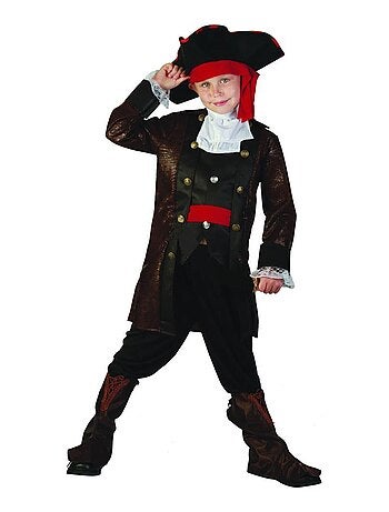 RIRE ET CONFETTI - Déguisement Pirate Chef luxe enfant