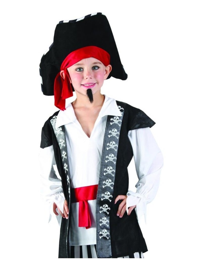 RIRE ET CONFETTI - Déguisement Pirate de haute mer enfant Noir Noir - Kiabi