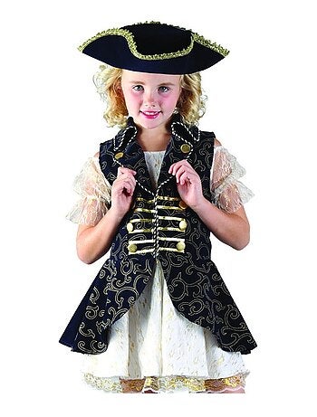 RIRE ET CONFETTI - Déguisement Pirate de haute mer luxe fille enfant