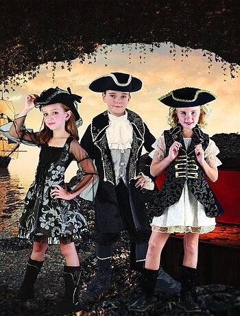 RIRE ET CONFETTI - Déguisement Pirate Lady enfant