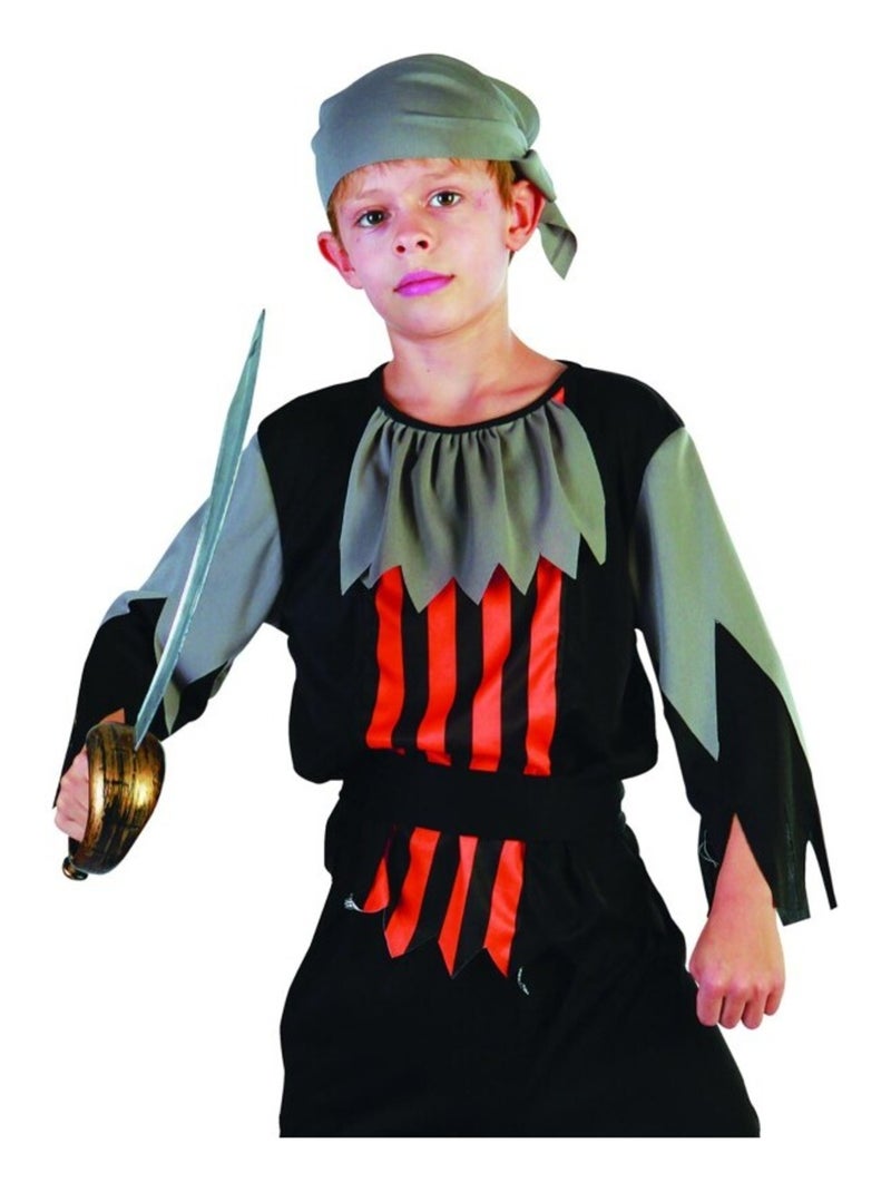 RIRE ET CONFETTI - Déguisement Pirate moussaillon enfant Noir Noir - Kiabi