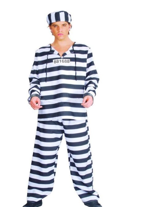 RIRE ET CONFETTI - Déguisement Prisonnier Homme - Kiabi