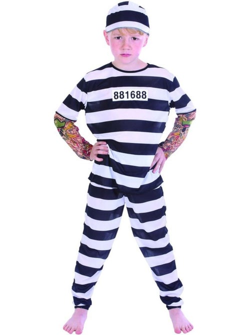 RIRE ET CONFETTI - Déguisement Prisonnier tatoué enfant - Kiabi