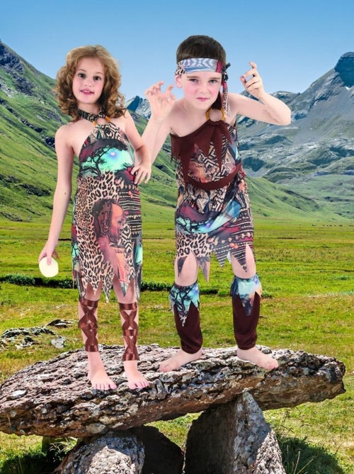 RIRE ET CONFETTI - Déguisement Reine de la jungle fille - Kiabi