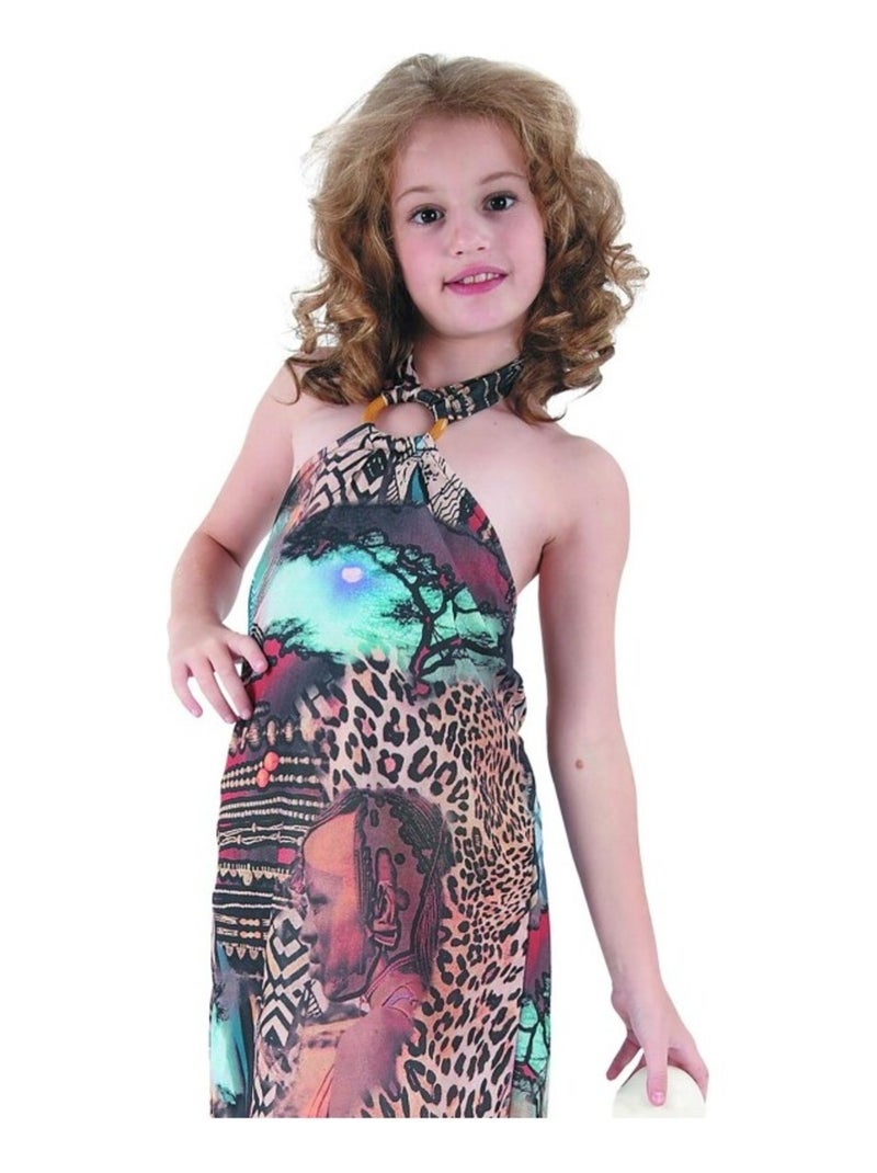 RIRE ET CONFETTI - Déguisement Reine de la jungle fille Marron - Kiabi