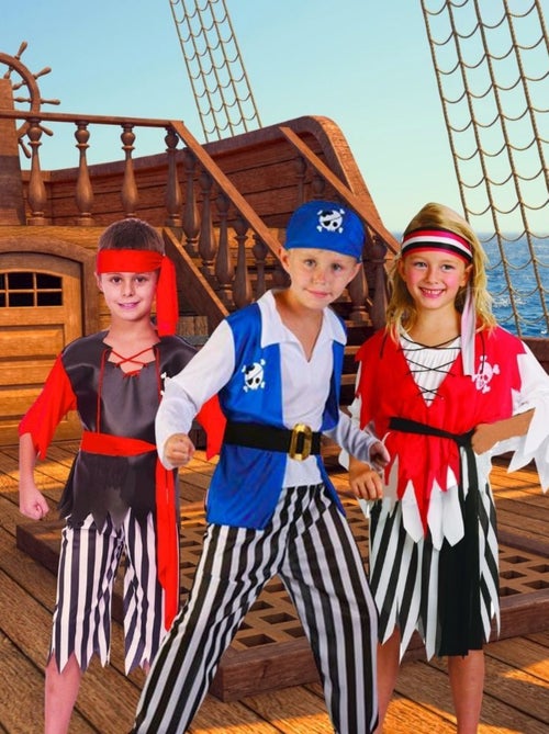 RIRE ET CONFETTI - Déguisement Roi des pirates enfant - Kiabi