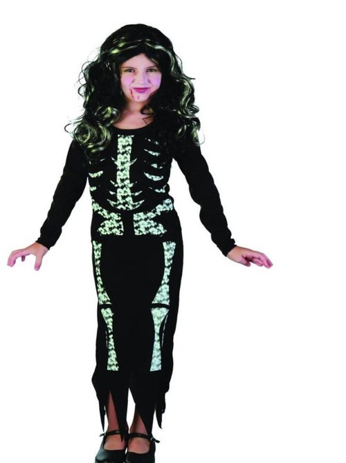 RIRE ET CONFETTI - Déguisement Squelette Halloween enfant - Kiabi