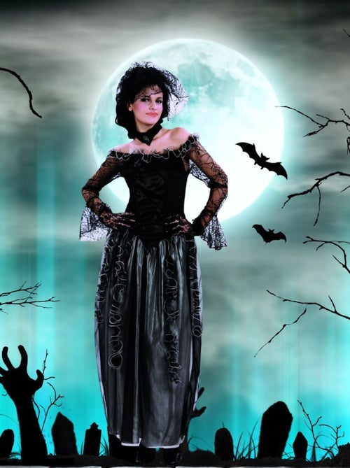 RIRE ET CONFETTI - Déguisement Vampire Femme Halloween Luxe - Kiabi