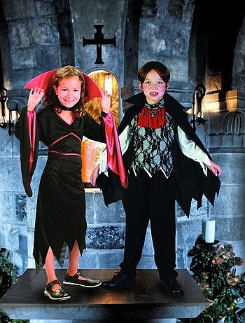 RIRE ET CONFETTI - Déguisement Vampire Halloween fille enfant