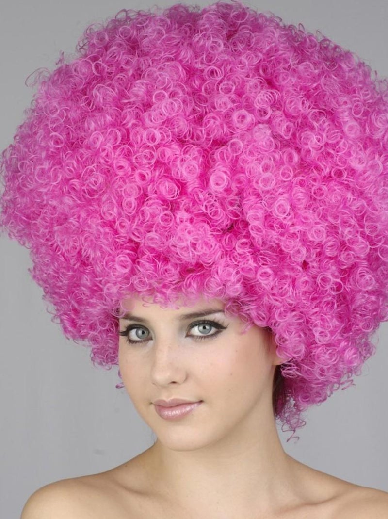 RIRE ET CONFETTI - Perruque volumineuse Disco Rose - Kiabi