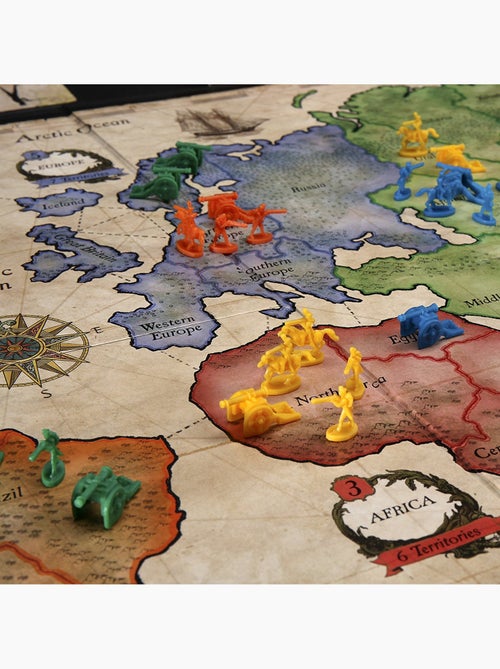 Risk, jeu de société de stratégie pour enfants, dès 10 ans, jeu de plateau, hasbro gaming - Kiabi