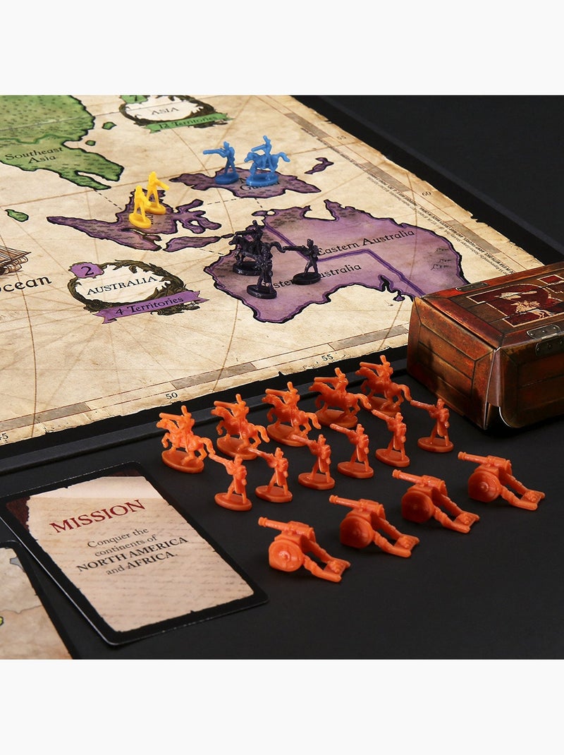Risk, jeu de société de stratégie pour enfants, dès 10 ans, jeu de plateau, hasbro gaming Rouge - Kiabi