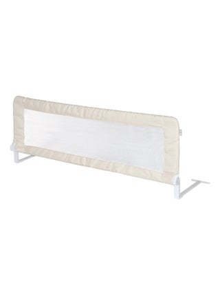 ROBA Barrière de Lit Bébé et Enfant "Klipp-Klapp" - 100 cm - Antichute et Rabattable - Beige