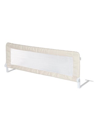 ROBA Barrière de Lit Bébé et Enfant "Klipp-Klapp" - 135 cm - Antichute et Rabattable - Beige