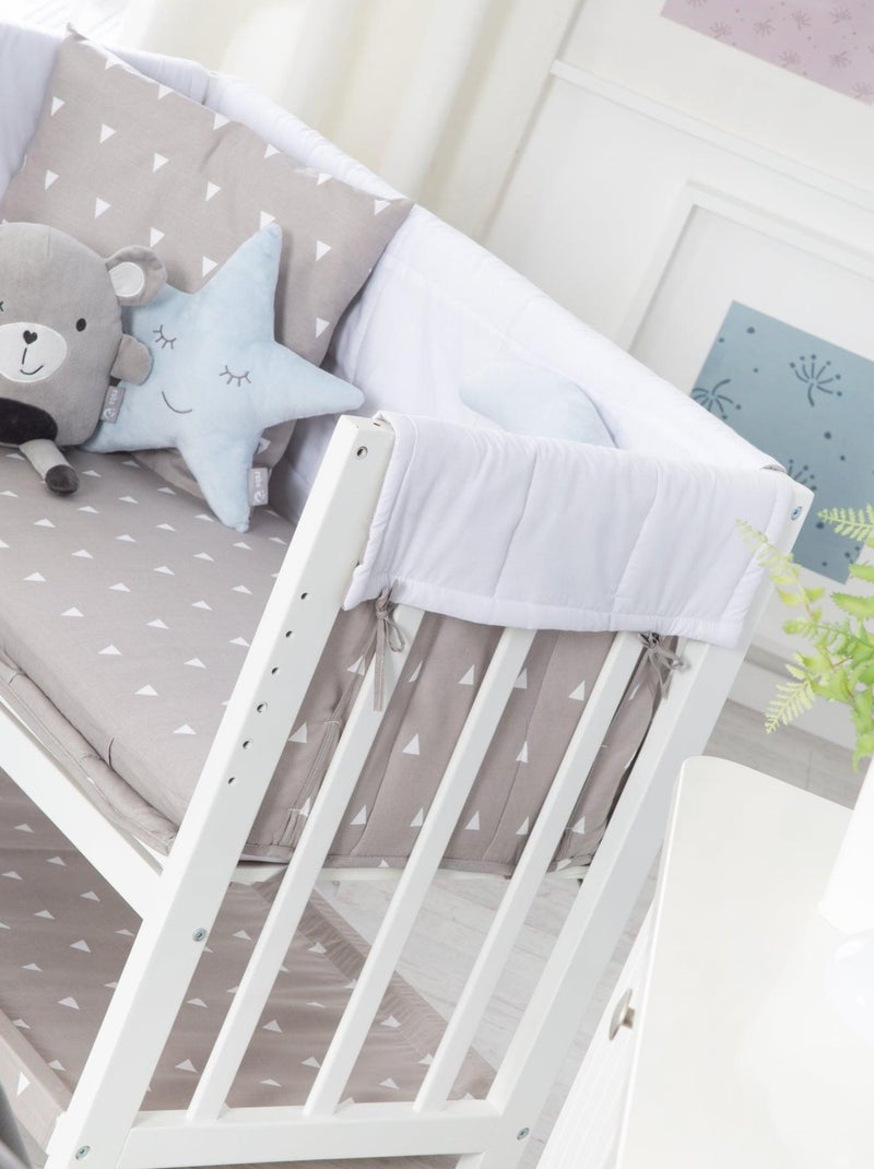 ROBA Berceau Cododo "Indibear" 4en1 + Équipement Complet Blanc - Kiabi