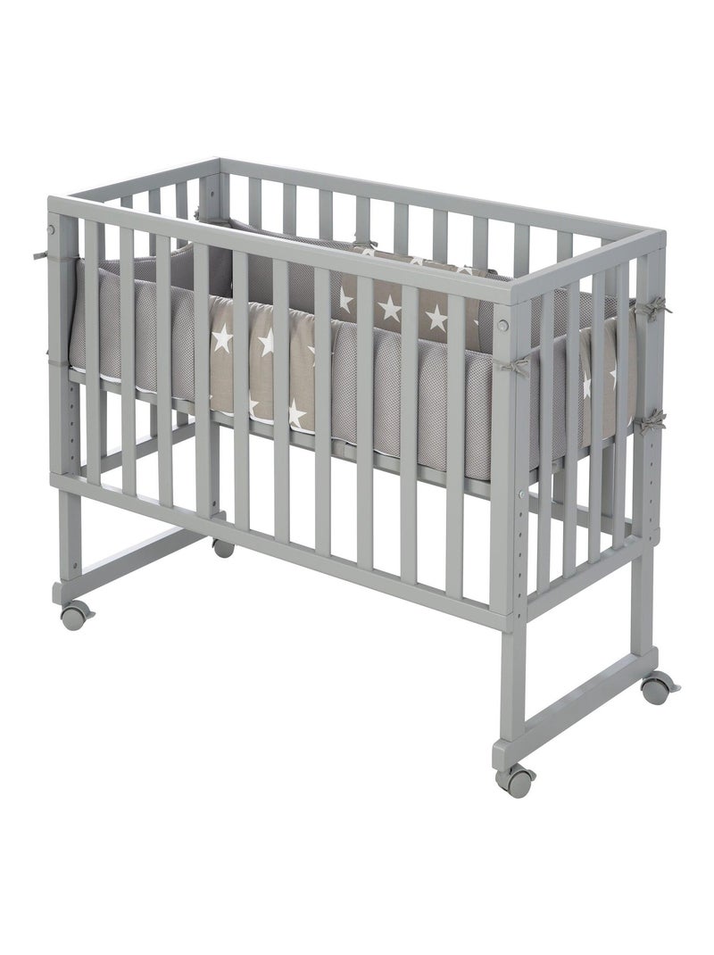 ROBA Berceau Cododo "Safe Asleep®" 3en1 + Équipement "Little Stars" Gris Gris - Kiabi