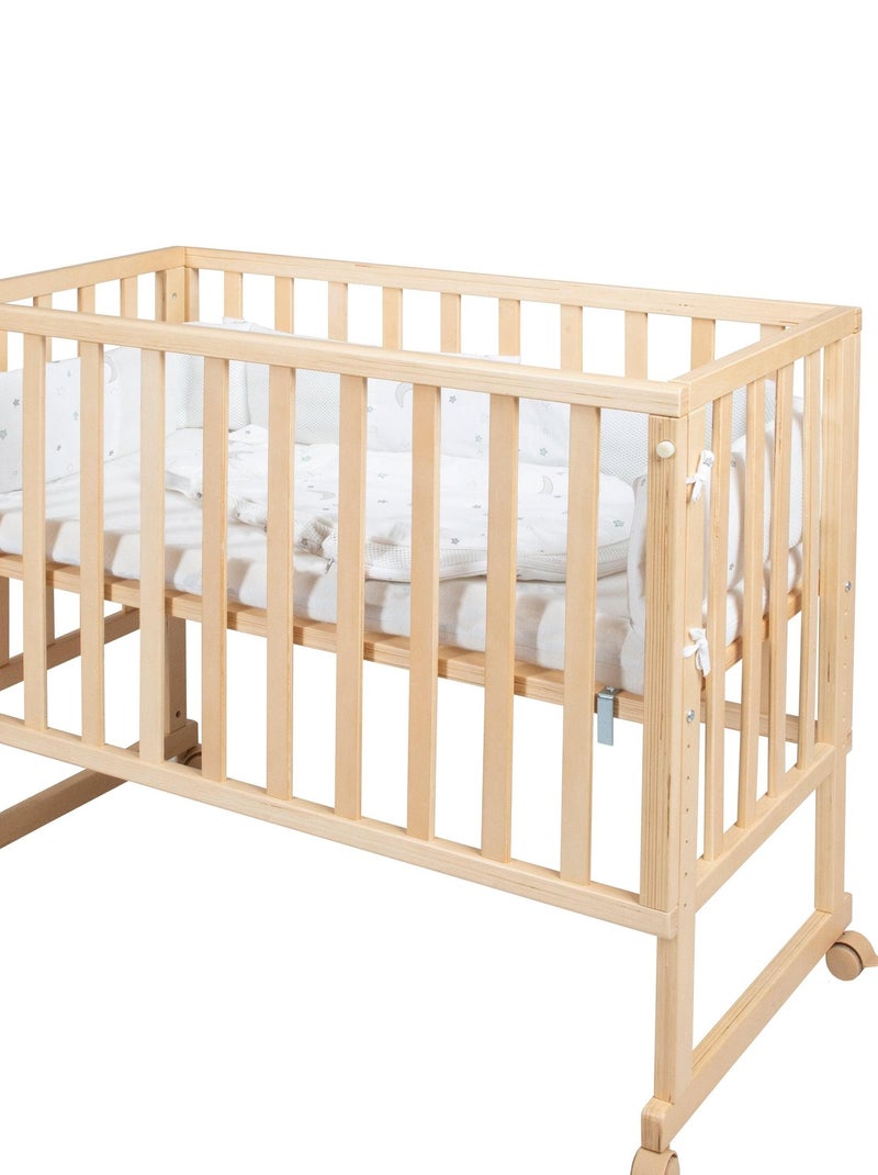 ROBA Berceau Cododo "Safe Asleep®" 3en1 + Équipement "Sternenzauber" Marron clair - Kiabi