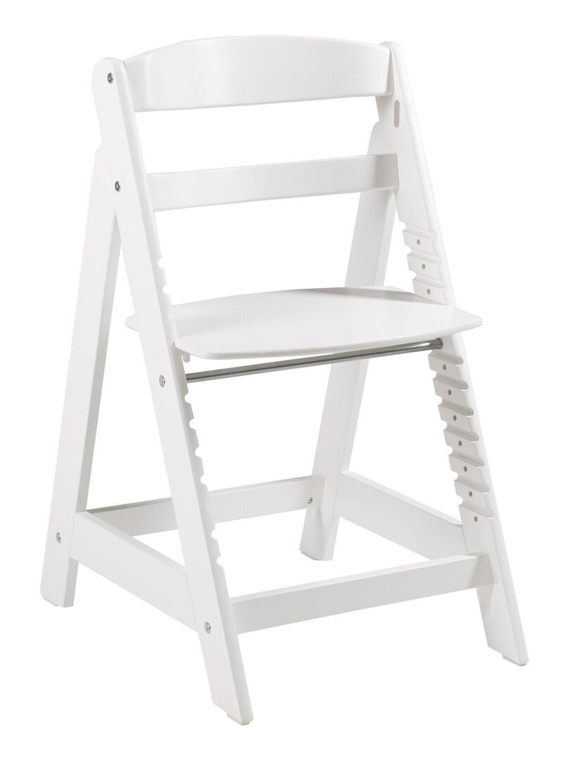 ROBA Chaise Haute Évolutive "Sit Up Click" - Fermeture À Clic Innovante Blanc - Kiabi