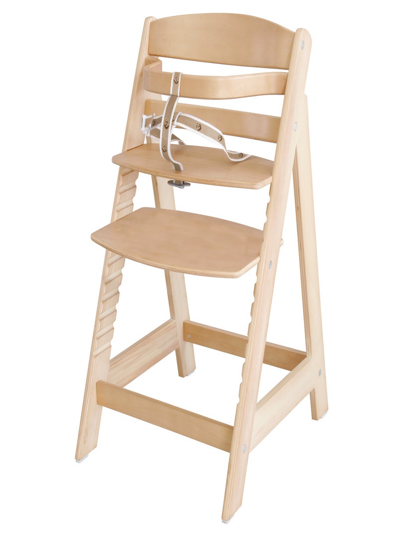 Chaise haute évolutive Sit Up III blanche, incl. réducteur de