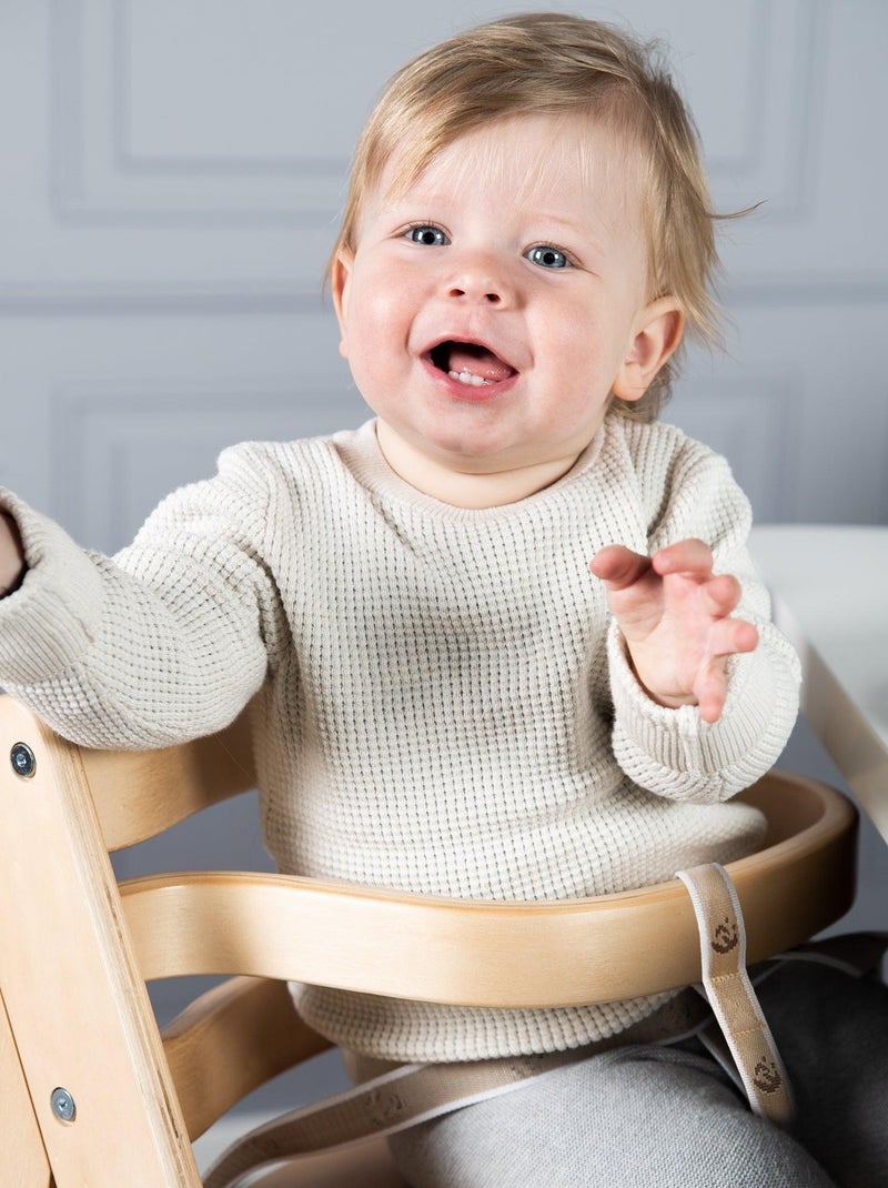 ROBA Chaise Haute Évolutive "Sit Up III" - En Bois Véritable - À Partir De 6 Mois Beige - Kiabi
