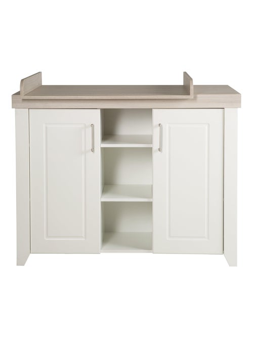 ROBA Commode à Langer "Felicia" – avec Plan Amovible – Style Maison de Campagne – Blanc - Kiabi