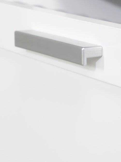 ROBA Commode à Langer Hamburg à 2 Portes + 2 Boîtes de Rangement – Gris - Kiabi