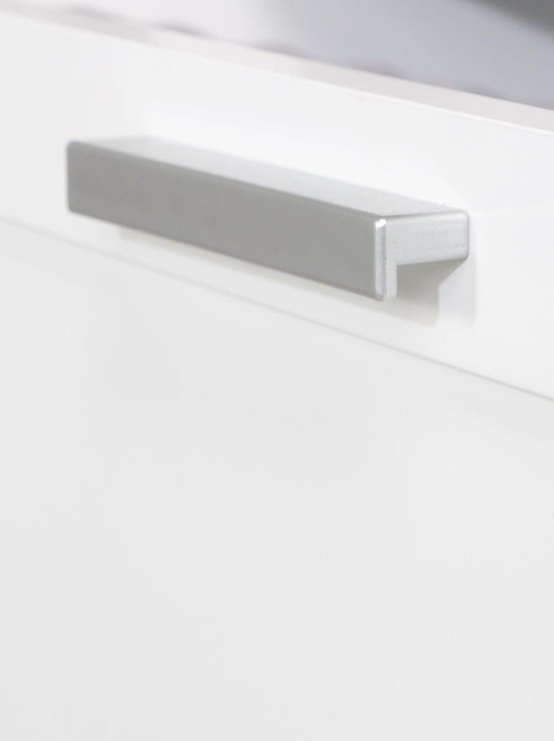 ROBA Commode à langer "Hamburg" à 2 Portes + 2 boîtes de rangement – gris Blanc - Kiabi