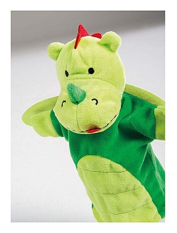 ROBA Ensemble de 4 Marionnettes à Main en Tissu et Feutre - Licorne Princesse Dragon Chevalier