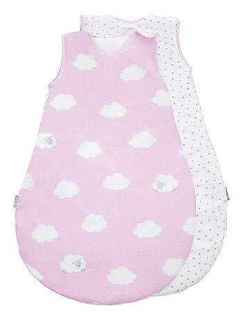 ROBA Gigoteuse Bébé "Kleine Wolke Rose"- Sac de Couchage - Toute L'année