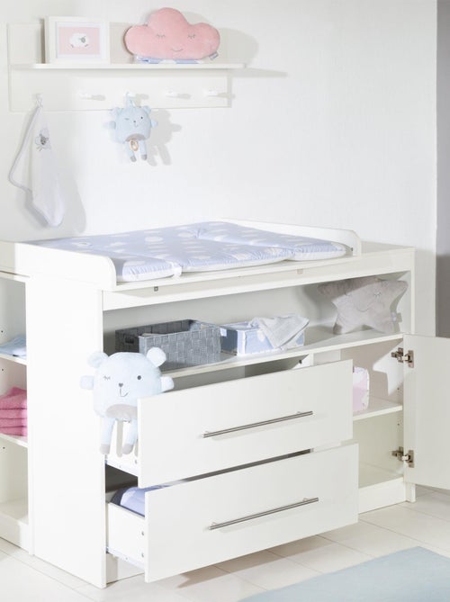 ROBA Large Commode à langer "Maren" avec Plan à Langer Amovible - Hauteur 90,5 cm - Kiabi
