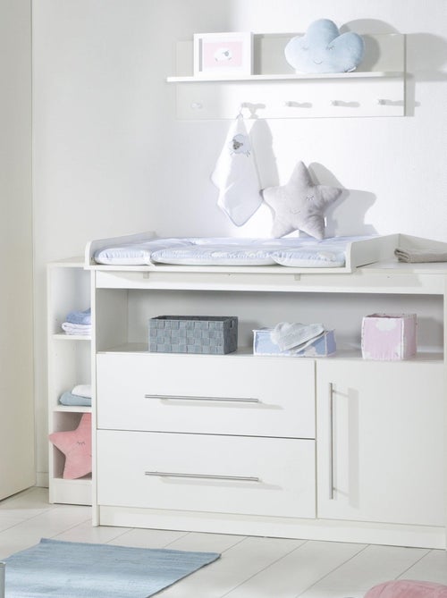 ROBA Large Commode à langer "Maren" avec Plan à Langer Amovible - Hauteur 90,5 cm - Kiabi