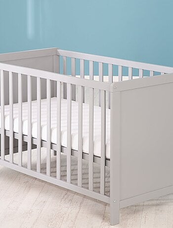 Lit bébé évolutif - ELINOR- 120x60 cm - Blanc - Kiabi - 199.00€