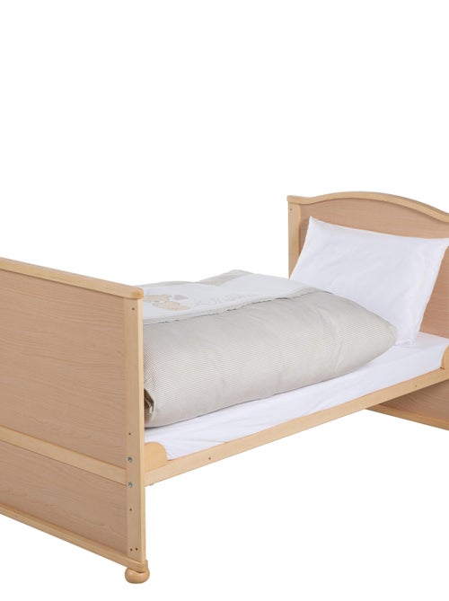 ROBA Lit bébé évolutif complet "Liebhabear" - 70x140 + Équipement Complet - Kiabi