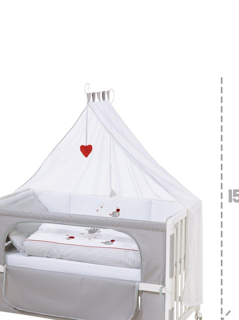 ROBA Lit cododo "Adam & Eule" 60 x 120 cm + équipement complet Blanc - Kiabi