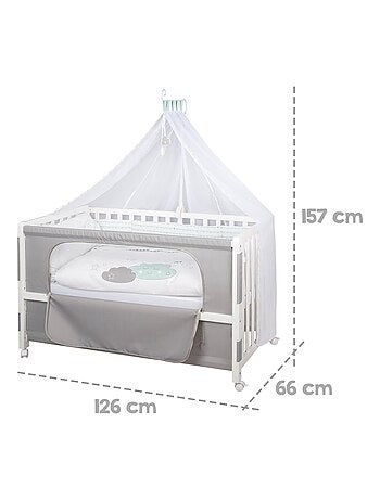 ROBA Lit Cododo Happy Cloud 60 x 120 cm + Équipement Complet